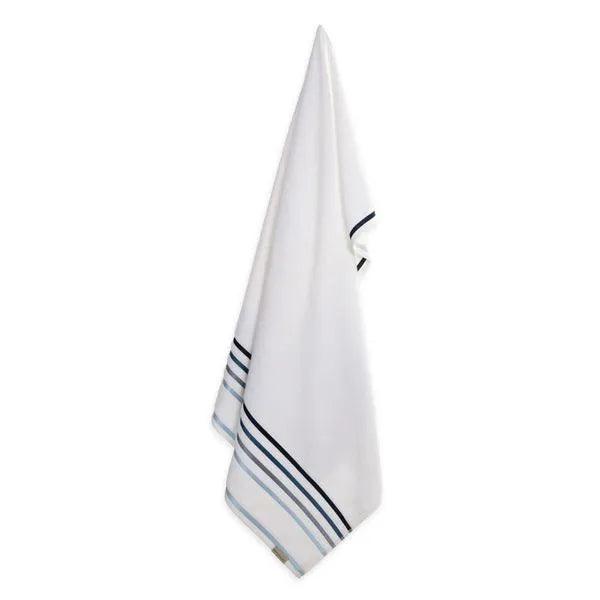 Toalha Banhão Karsten Lumina Branco e Azul