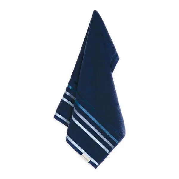 Toalha de Rosto Karsten Lumina Naval e Azul