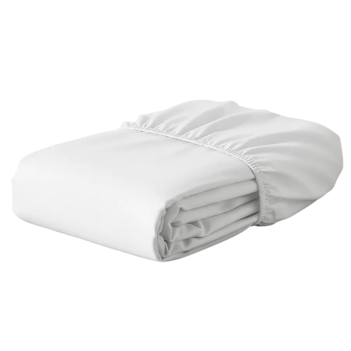 Lençol com Elástico Basicasa Branco - Solteiro