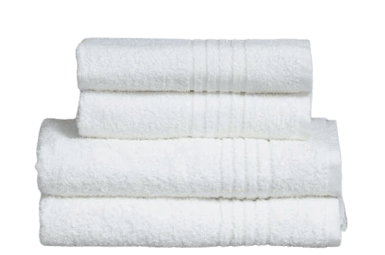 Toalha Confort de Banho 380g/m² Profissional Branco Hotel 70 x 130cm