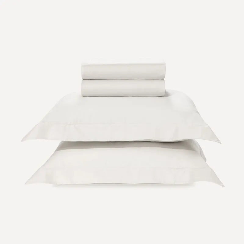 Jogo de Cama 300 Fios Karsten Bossa Branco - Queen