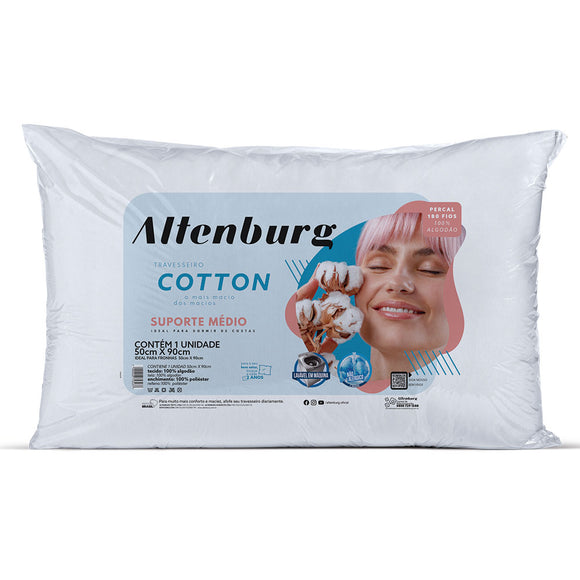 Travesseiro Altenburg Cotton 50x90