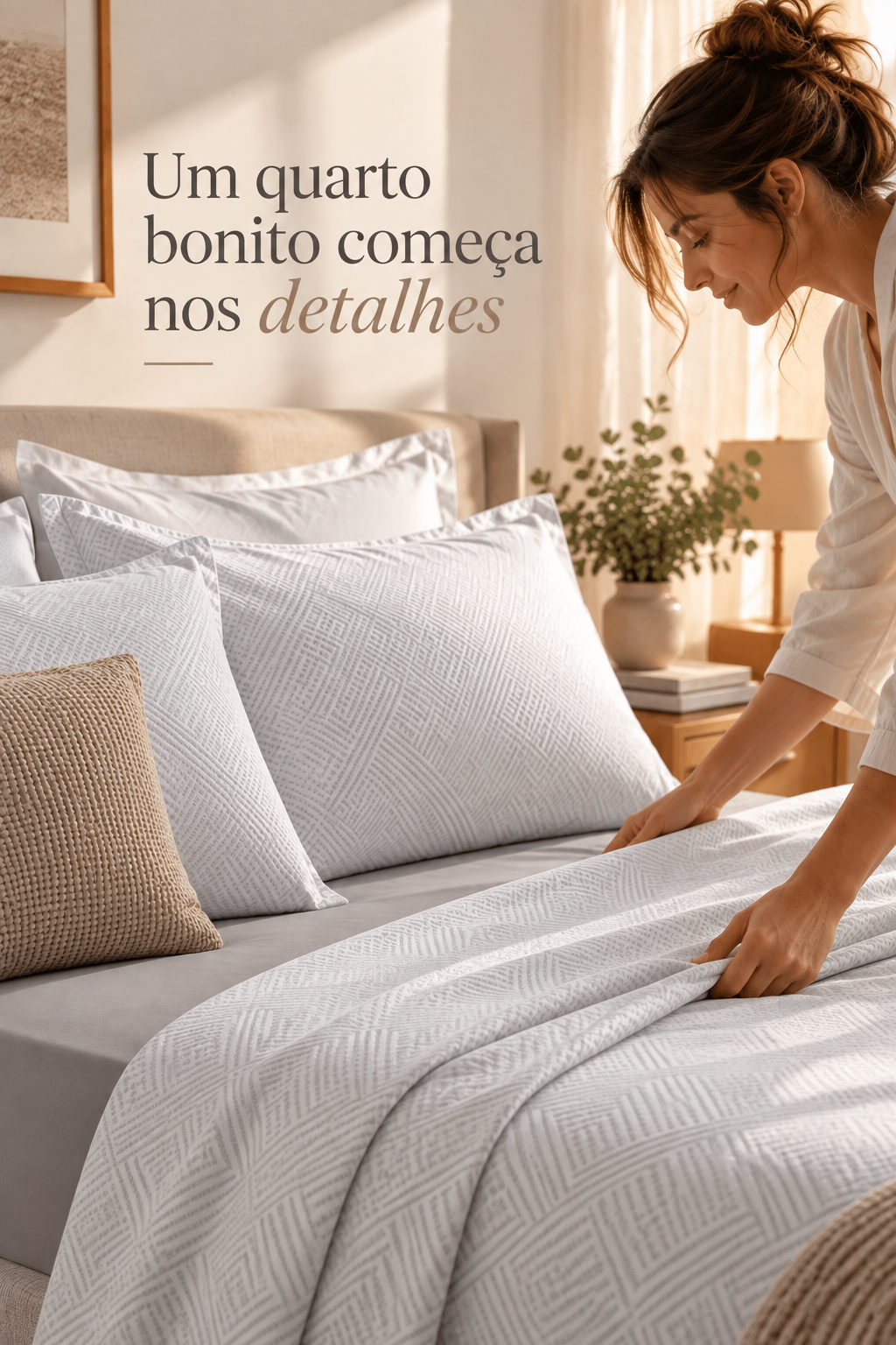 Jogo de Cama Toque Aveludado Basicasa Diamond - Casal