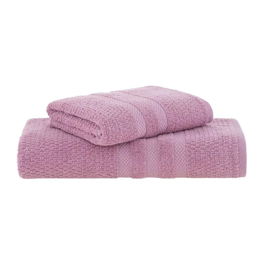 Jogo de Toalha Buddemeyer Vanilla Extra Soft Rosa - 2 peças (Banho + Rosto)
