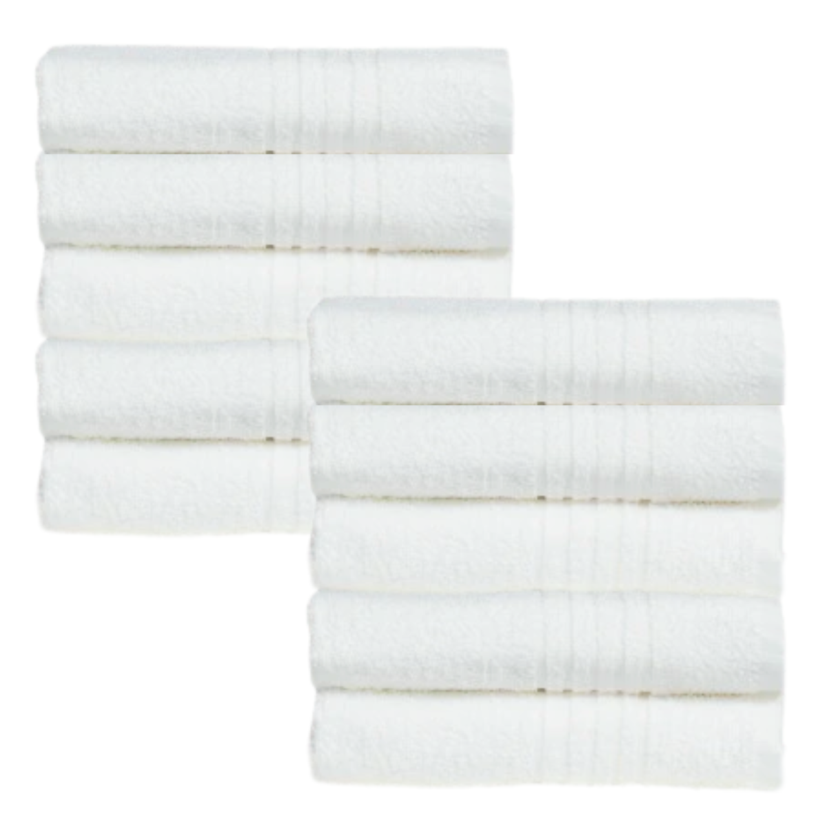Kit 10 Toalhas Confort de Banho 380g/m2 Hotel