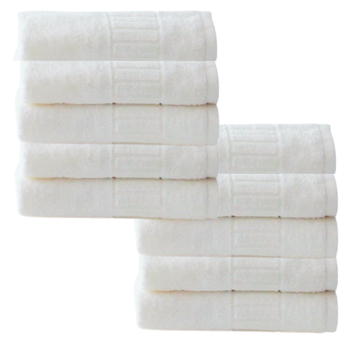 Kit 10 Toalhas de Banho Unique 440g/m2 Hotel