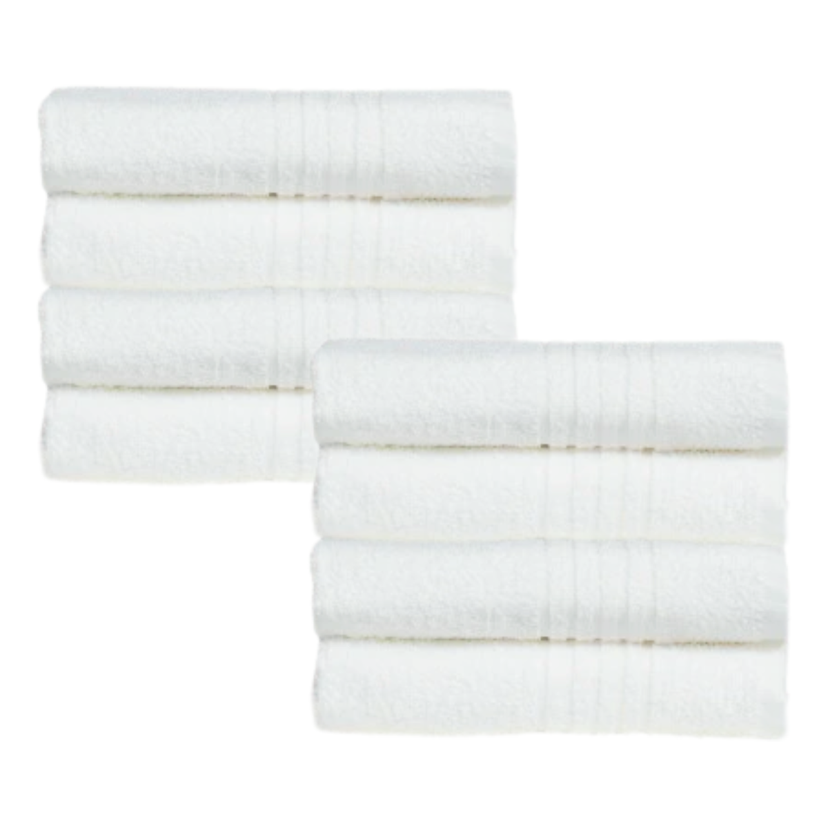 Kit 8 Toalhas Confort de Banho 380g/m2 Hotel