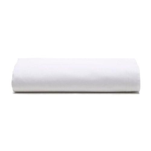 Lençol com Elástico Branco 180 Fios - Queen - Copatex