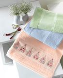 Toalha de Banho para Bordar Karsten Passa Fitas Branca - Copatex