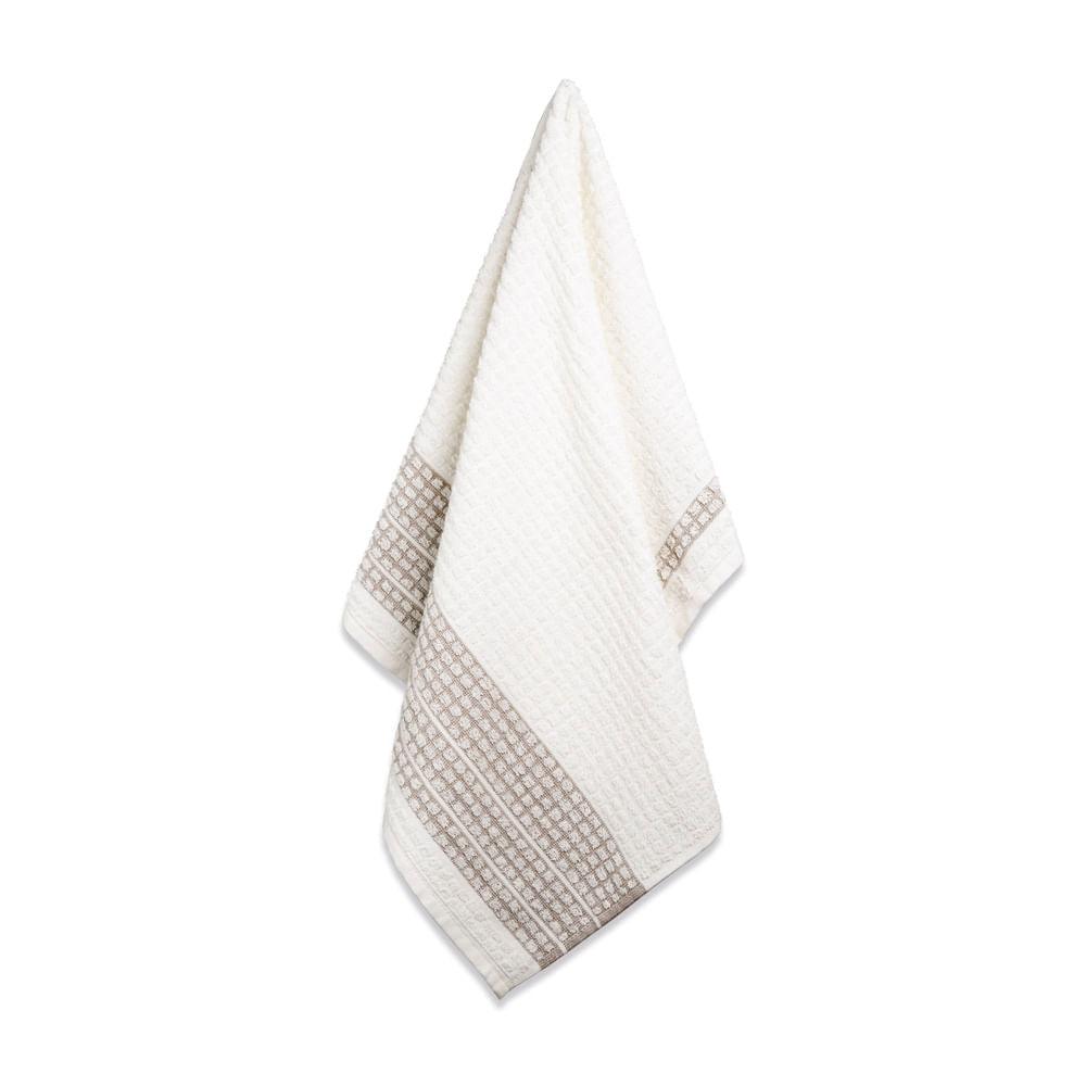Pano de Prato Karsten Chef Ivory/Marrom - Copatex